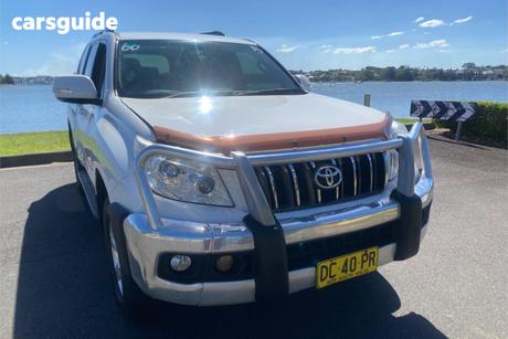 White 2010 Toyota Landcruiser Prado Wagon Gxl (4X4)