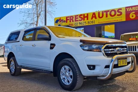 White 2018 Ford Ranger Double Cab Pick Up Xls 3.2 (4X4)