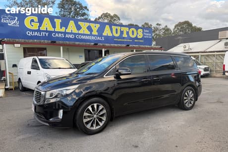 Black 2018 Kia Carnival Wagon Sli