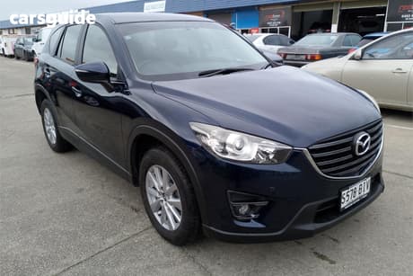 Blue 2015 Mazda CX-5 Wagon Maxx Sport (4X4)