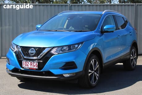 Blue 2021 Nissan Qashqai Wagon St-L