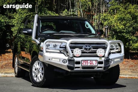 Black 2020 Toyota Landcruiser Wagon Lc200 Sahara (4X4)
