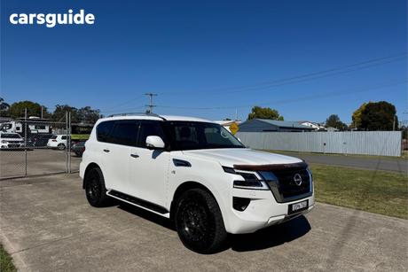White 2022 Nissan Patrol Wagon Ti (4X4)