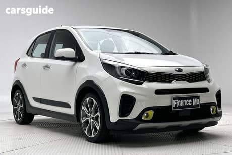 White 2019 Kia Picanto Hatchback X-Line