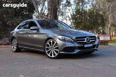 Grey 2017 Mercedes-Benz C250 Sedan D