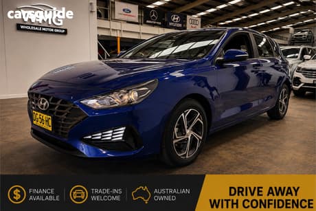 Blue 2023 Hyundai I30 Hatchback
