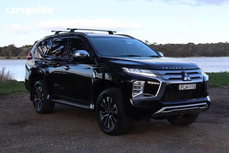 Black 2021 Mitsubishi Pajero Wagon Gls (4X4) 7 Seat