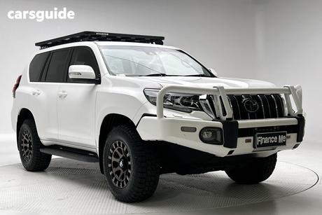 White 2019 Toyota Landcruiser Prado Wagon Gxl (4X4)