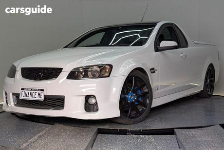 White 2012 Holden UTE Ute Tray SS R