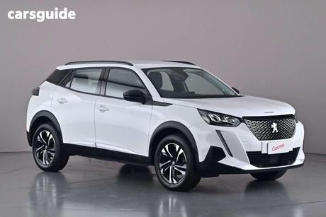 White 2022 Peugeot 2008 Wagon Allure