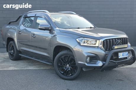 Grey 2020 LDV T60 Double Cab Utility Trailrider 2 (4X4) D20