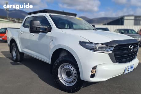 White 2023 Mazda BT-50 Dual Cab Pick-up Xt (4X2)