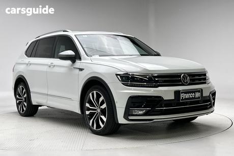 White 2018 Volkswagen Tiguan Wagon Allspace 162 Tsi Highline