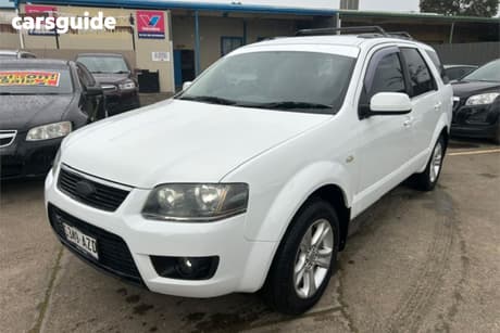 White 2009 Ford Territory Wagon Tx (4X4)