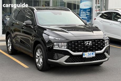 Black 2023 Hyundai Santa FE Wagon Crdi (Awd)