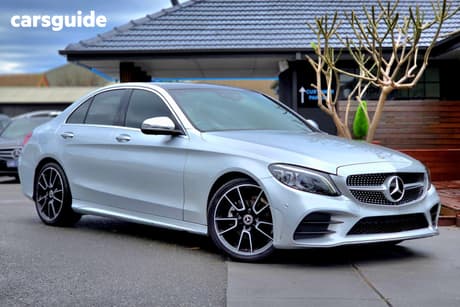 Silver 2020 Mercedes-Benz C200 Sedan