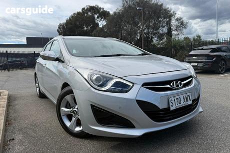Silver 2013 Hyundai I40 Wagon Active