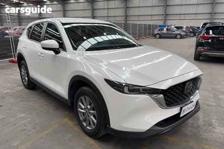 White 2022 Mazda CX-5 Wagon Maxx Sport (Fwd)