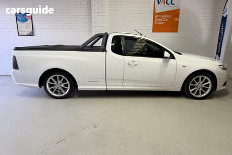 White 2013 Ford Falcon Ute Ute Tray XR6 ECOLPI R