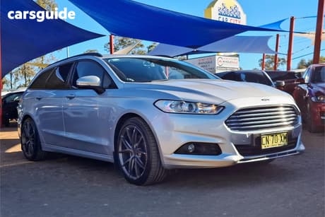 Silver 2017 Ford Mondeo Wagon Ambiente