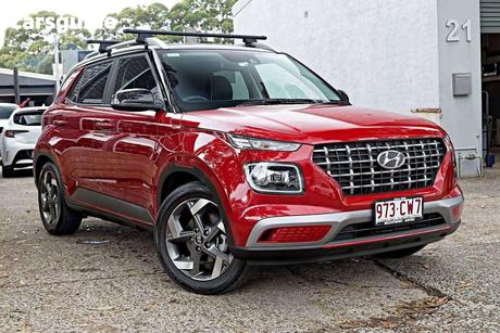 Black 2021 Hyundai Venue Wagon Elite ((Sunroof)