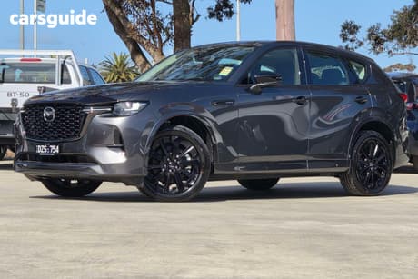 Grey 2025 Mazda CX-60 Wagon P50E Gt Phev