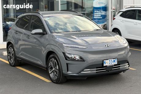 Grey 2023 Hyundai Kona Wagon Elite Electric Std Range