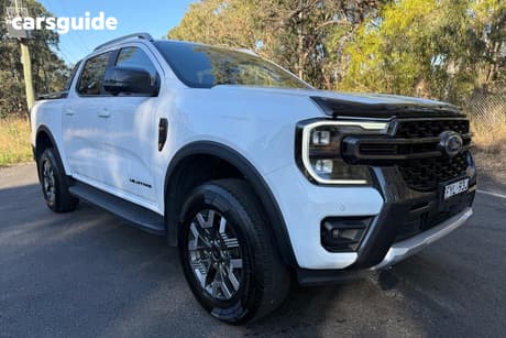 White 2025 Ford Ranger Double Cab Pick Up Phev Wildtrak (4X4)