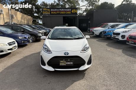 White 2021 Toyota Aqua Hatch S