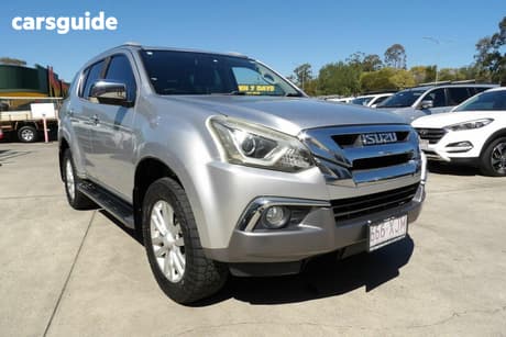 Silver 2017 Isuzu MU-X Wagon Ls-T (4X4)