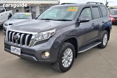 Grey 2013 Toyota Landcruiser Prado Wagon Kakadu (4X4)