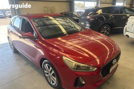 Red 2017 Hyundai I30 Hatchback Active