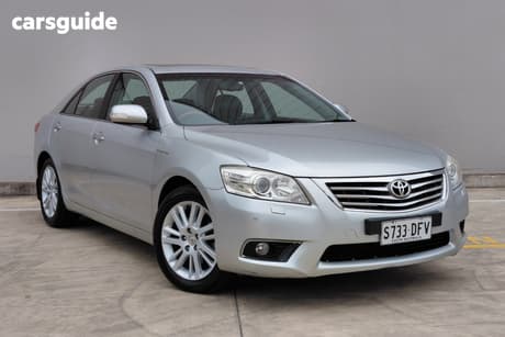 Silver 2010 Toyota Aurion Sedan Presara
