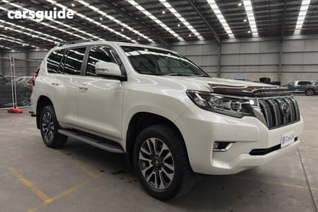 White 2022 Toyota Landcruiser Prado Wagon Vx