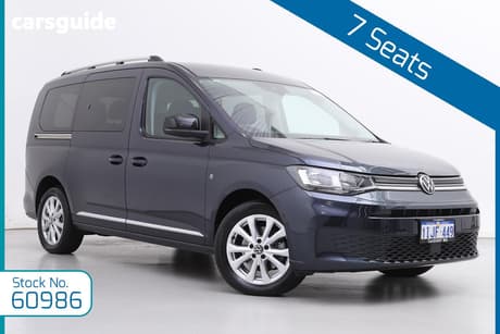 Blue 2024 Volkswagen Caddy Wagon Maxi Tsi220