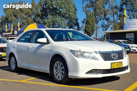 White 2012 Toyota Aurion Sedan At-X