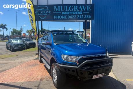 Blue 2019 Ford Ranger Double Cab Pick Up Xlt 2.0 (4X4)
