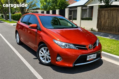 Orange 2013 Toyota Corolla Hatch ASCENT SPORT