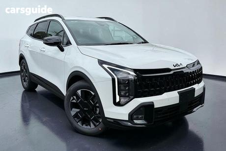 White 2026 Kia Sportage Wagon Gt-Line (Awd)