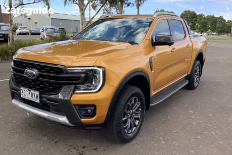 Yellow 2023 Ford Ranger Double Cab Pick Up Wildtrak 2.0 (4X4)