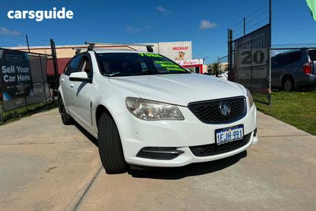 White 2013 Holden Commodore Sportswagon Evoke
