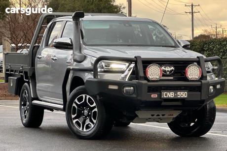 Silver 2023 Toyota Hilux Double Cab Chassis Sr5 (4X4)