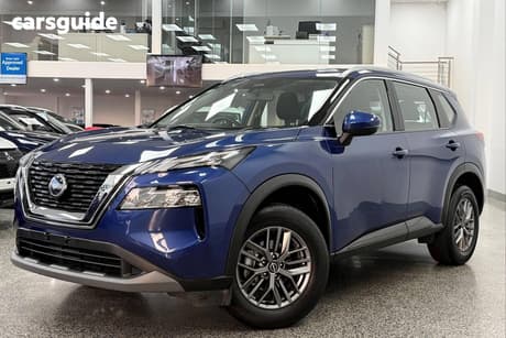 Blue 2023 Nissan X-Trail Wagon St (2Wd)