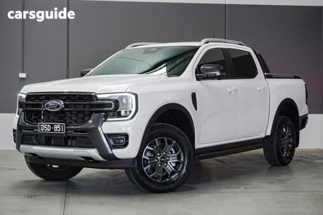 White 2025 Ford Ranger Double Cab Pick Up Wildtrak 3.0 (4X4)