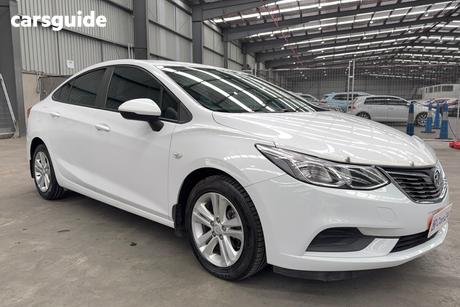 White 2017 Holden Astra Sedan Ls
