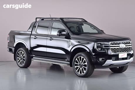 Black 2023 Ford Ranger Double Cab Pick Up Platinum 3.0 (4X4)