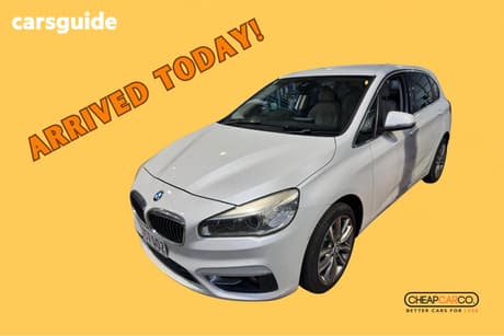 White 2015 BMW 225I Wagon Active Tourer Sport Line