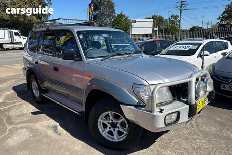 Silver 2002 Toyota Landcruiser SUV GXL