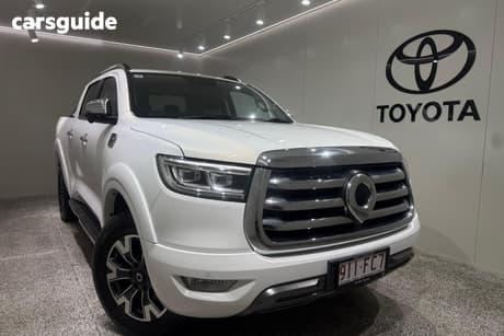 White 2022 GWM UTE Dual Cab Utility Cannon-L (4X4)