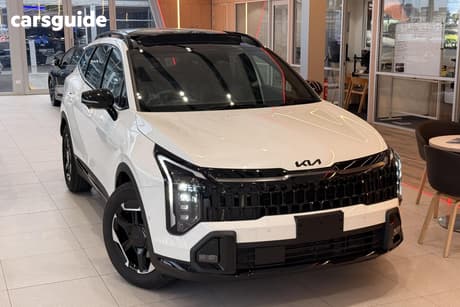 White 2025 Kia Sportage Wagon Gt-Line Hev (Fwd)